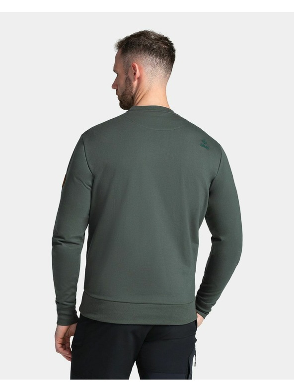 Kilpi Muška pamučna dukserica Kilpi OIRAN-M Tamno zelena