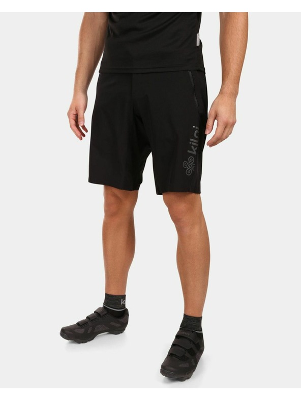 Kilpi Muške kratke biciklističke hlače Kilpi HIXON-M crne