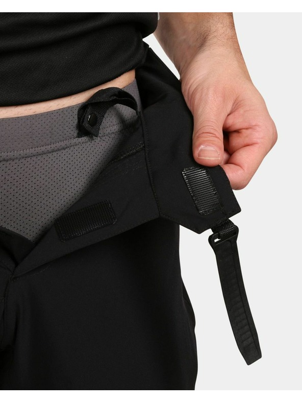 Kilpi Muške kratke biciklističke hlače Kilpi HIXON-M crne