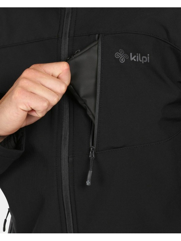 Kilpi Muška softshell jakna Kilpi ONTAVIO-M Crna
