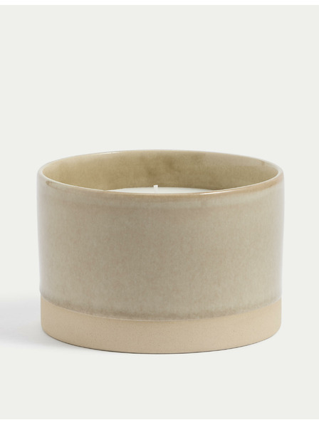 Marks & Spencer Mirisna svijeća Slow Morning sa 3 fitlja Marks & Spencer bež