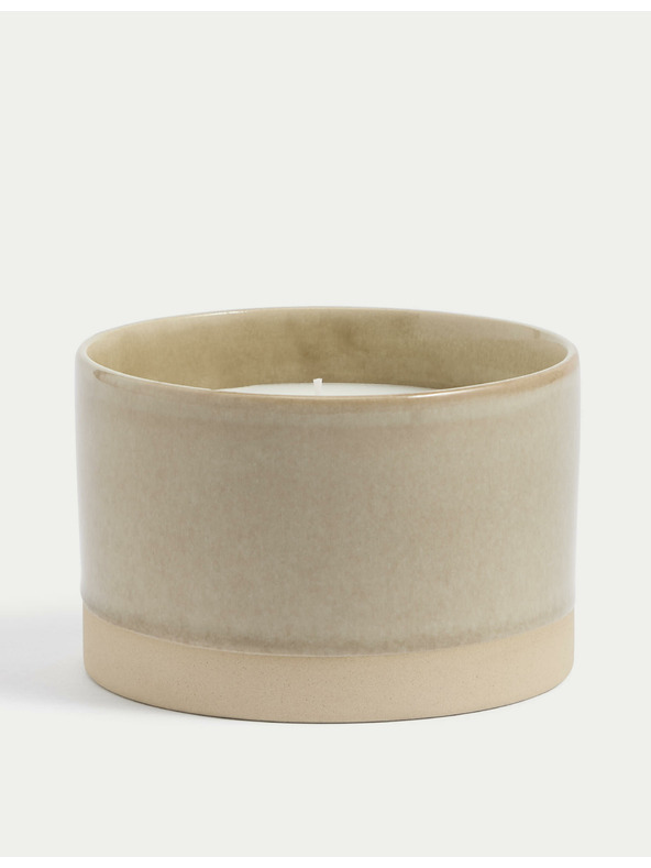 Marks & Spencer Mirisna svijeća Slow Morning sa 3 fitlja Marks & Spencer bež