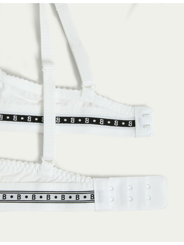 Marks & Spencer Čipkasti grudnjak Cleo s polu-posudom i žicom, vel. A–E Marks & Spencer bijela