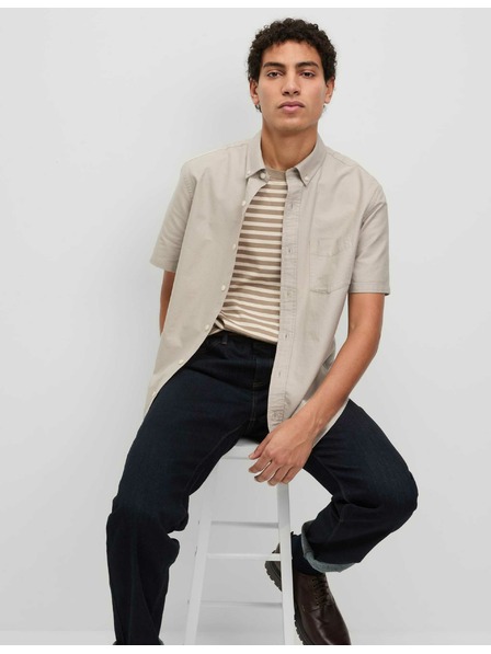 Marks & Spencer Ultimate Marks & Spencer Pure Cotton Oxford Shirt Cream