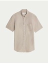 Marks & Spencer Ultimate Marks & Spencer Pure Cotton Oxford Shirt Cream