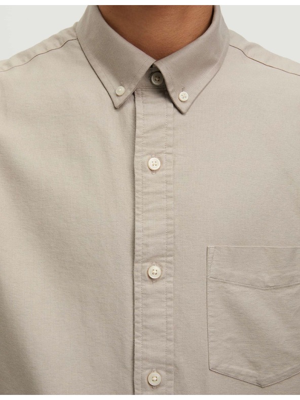 Marks & Spencer Ultimate Marks & Spencer Pure Cotton Oxford Shirt Cream