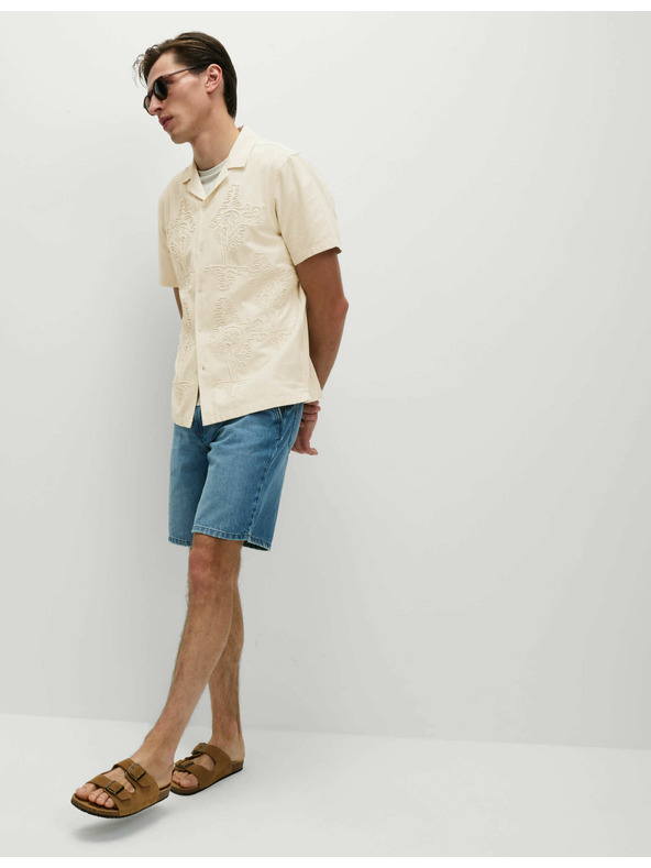 Marks & Spencer Košulja s visokim udjelom pamuka Marks & Spencer krem