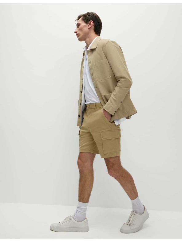 Marks & Spencer Rastežljive cargo kratke hlače Marks & Spencer smeđa