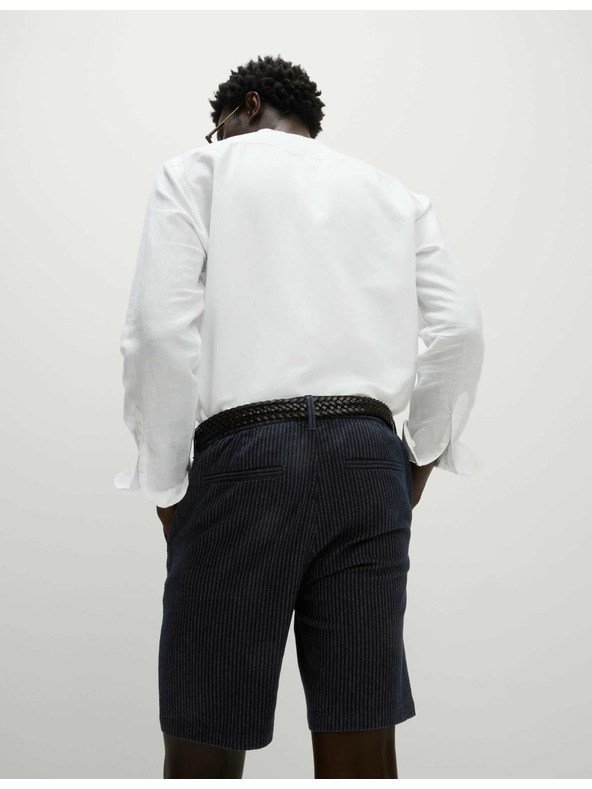 Marks & Spencer Chino kratke hlače s djelomično elastičnim strukom Marks & Spencer mornarsko plava