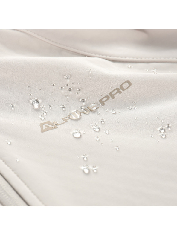 ALPINE PRO Ženska softshell jakna s DWR tretmanom ALPINE PRO HOORA moonbeam