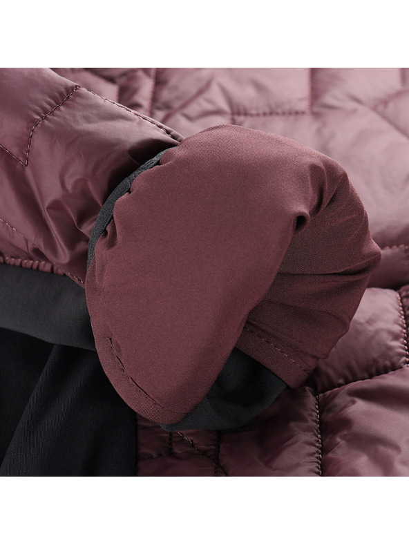 ALPINE PRO Ženska ultralaka jakna s eco pfc free ALPINE PRO KAERA mauve wine