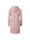 ALPINE PRO Ženske pamučne haljine ALPINE PRO LORRA pale mauve
