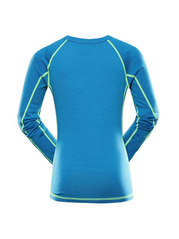 ALPINE PRO Dječje majice od merino vune ALPINE PRO MERENO methyl