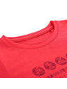 ALPINE PRO Dječja majica od merino vune ALPINE PRO MERENO 2 raspberry
