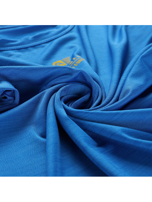 ALPINE PRO Dječja brzo sušeća majica ALPINE PRO BASIKO electric blue lemonade