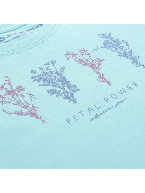 ALPINE PRO Dječja pamučna majica ALPINE PRO DALLO 2 limpet shell varijanta pe