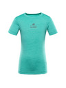 ALPINE PRO Dječja brzo sušeća majica ALPINE PRO BASIKO pastel perf green