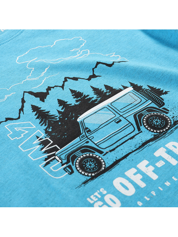 ALPINE PRO Dječja pamučna majica ALPINE PRO BIGERO swim cap varijanta pe