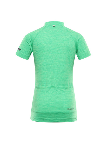ALPINE PRO Dječja brzo sušeća biciklistička majica ALPINE PRO LATTERO 2 pastel perf green