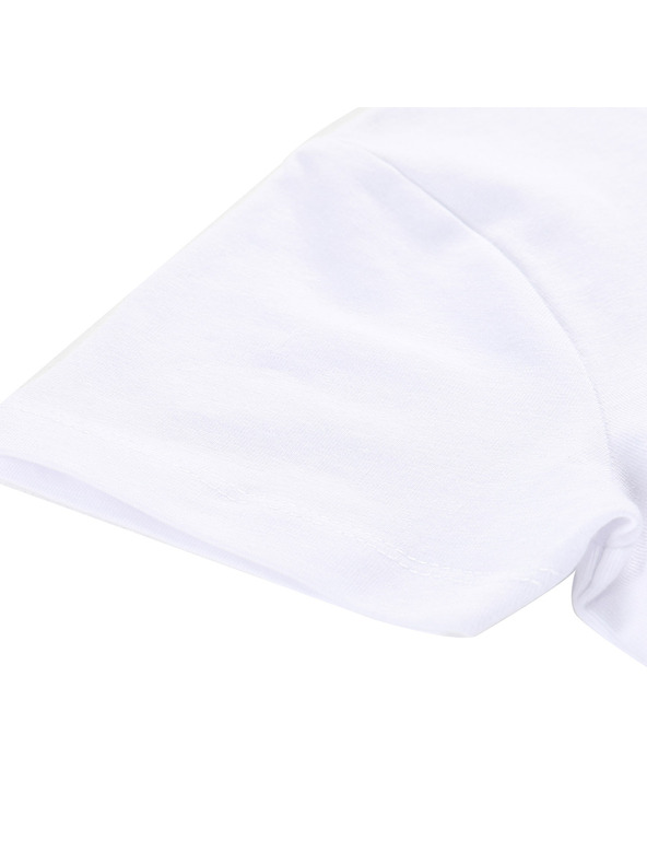 ALPINE PRO Dječja pamučna majica ALPINE PRO GERBO white varijanta pb