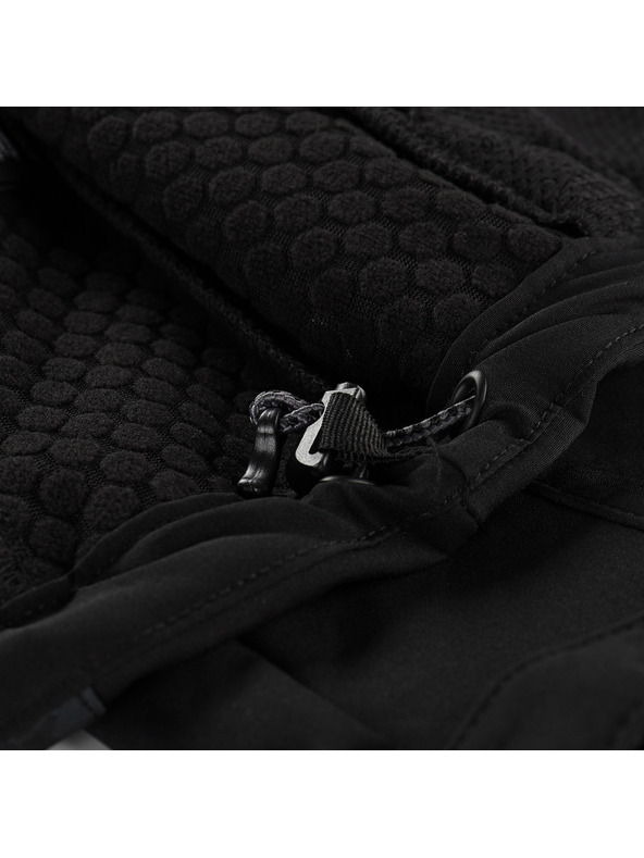 ALPINE PRO Muška softshell jakna s membranom ALPINE PRO HOOR black varijanta pa