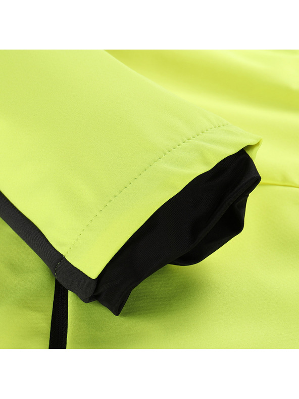 ALPINE PRO Muška softshell jakna s dwr tretmanom ALPINE PRO KERAK neon yellow