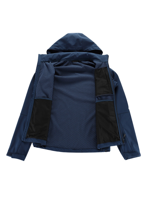 ALPINE PRO Muška softshell jakna s membranom ALPINE PRO HOOR moonlit ocean