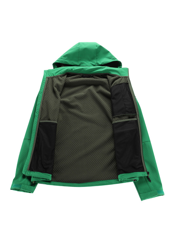ALPINE PRO Muška softshell jakna s membranom ALPINE PRO HOOR rolling hills