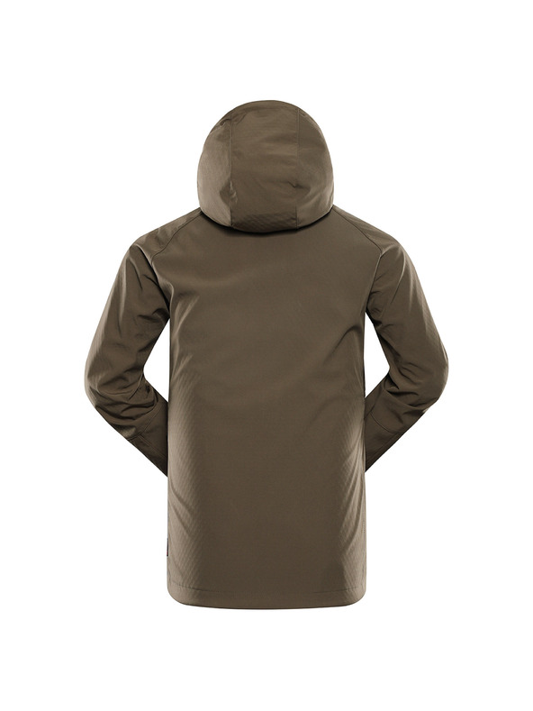 ALPINE PRO Muška softshell jakna s membranom ALPINE PRO HOOR stone gray