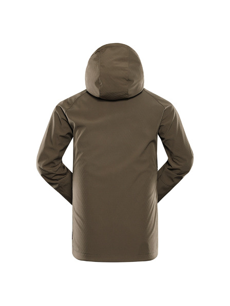 ALPINE PRO Muška softshell jakna s membranom ALPINE PRO HOOR stone gray