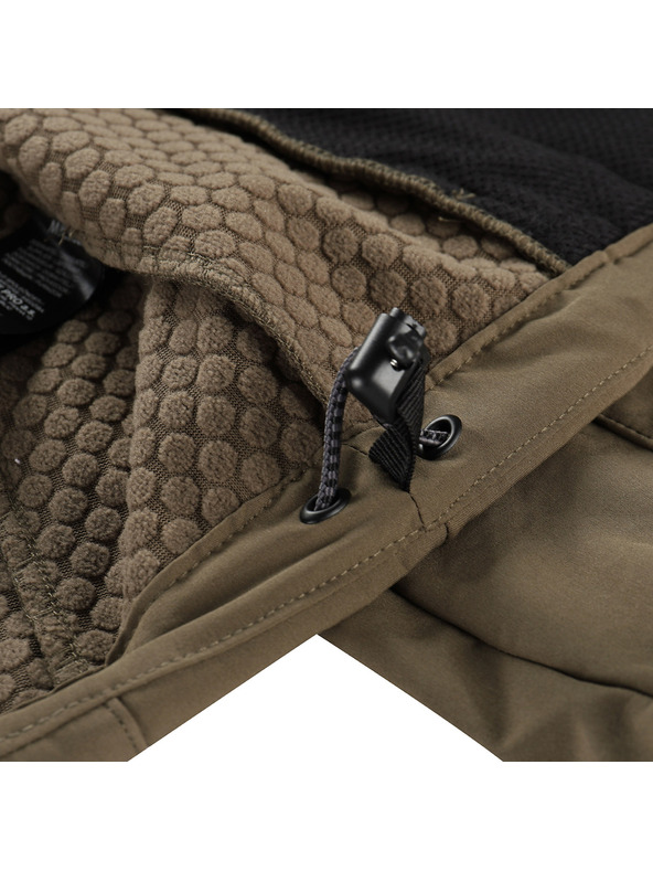 ALPINE PRO Muška softshell jakna s membranom ALPINE PRO HOOR stone gray