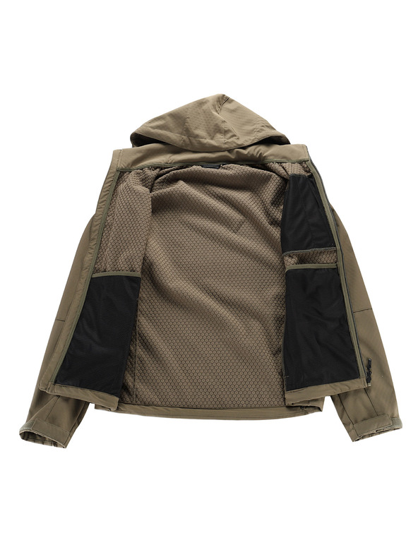 ALPINE PRO Muška softshell jakna s membranom ALPINE PRO HOOR stone gray