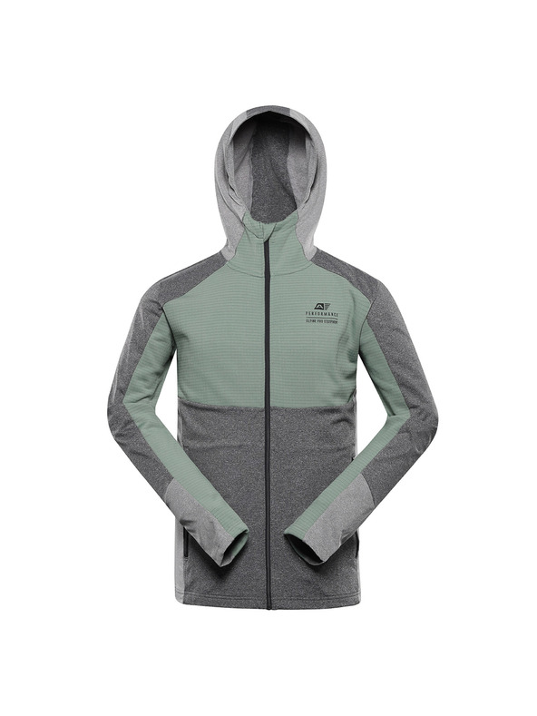 ALPINE PRO Muška brzo sušeća dukserica ALPINE PRO KARD loden frost