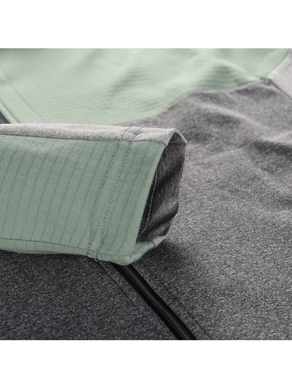 ALPINE PRO Muška brzo sušeća dukserica ALPINE PRO KARD loden frost