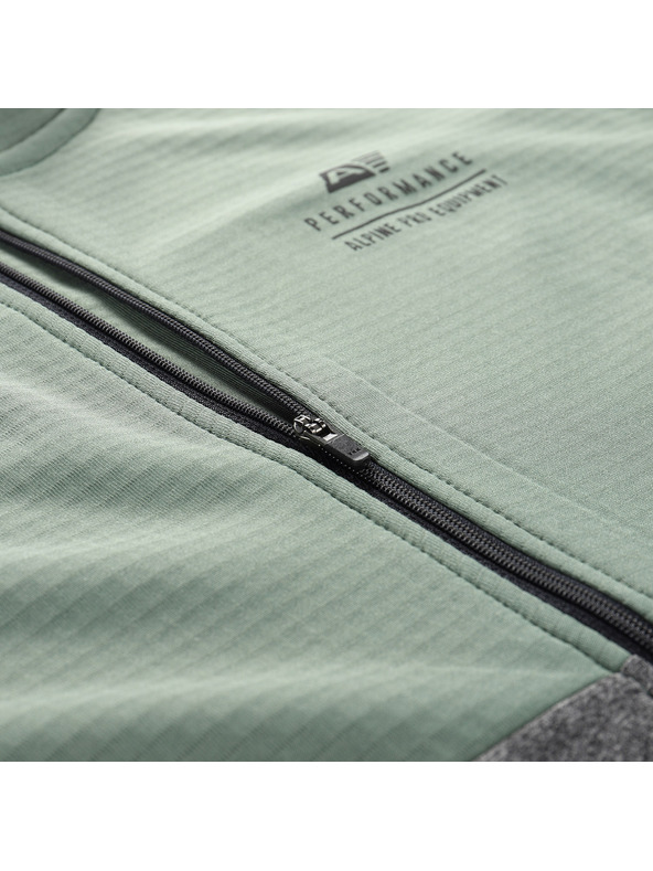 ALPINE PRO Muška brzo sušeća dukserica ALPINE PRO KARD loden frost