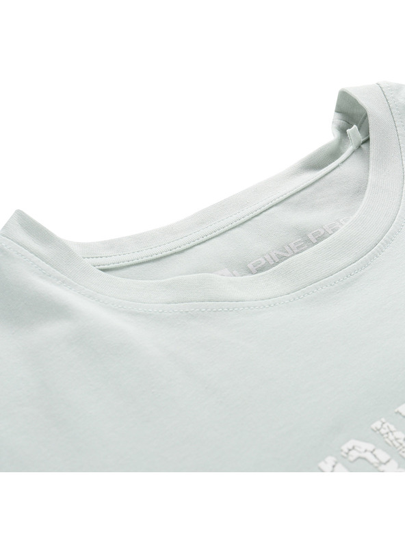 ALPINE PRO Muška pamučna majica ALPINE PRO SUMEK pale aqua varijanta pa