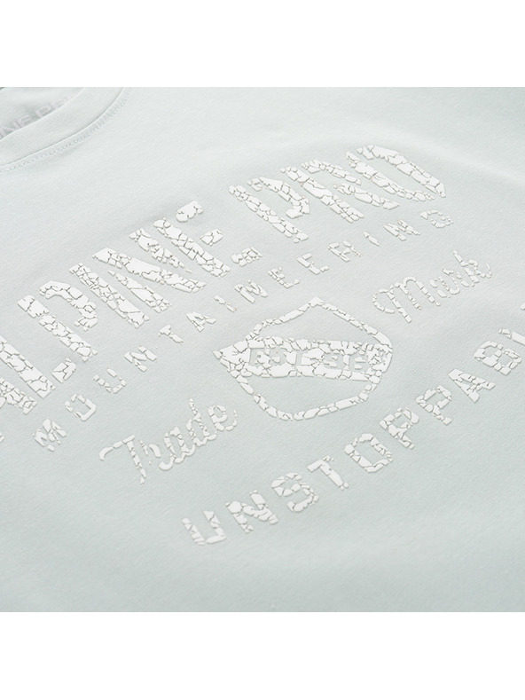 ALPINE PRO Muška pamučna majica ALPINE PRO SUMEK pale aqua varijanta pa