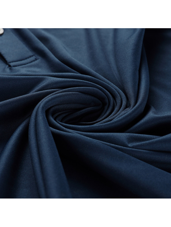 ALPINE PRO Muška brzo sušeća polo majica s UV 50 ALPINE PRO COOWEL 2 moonlit ocean