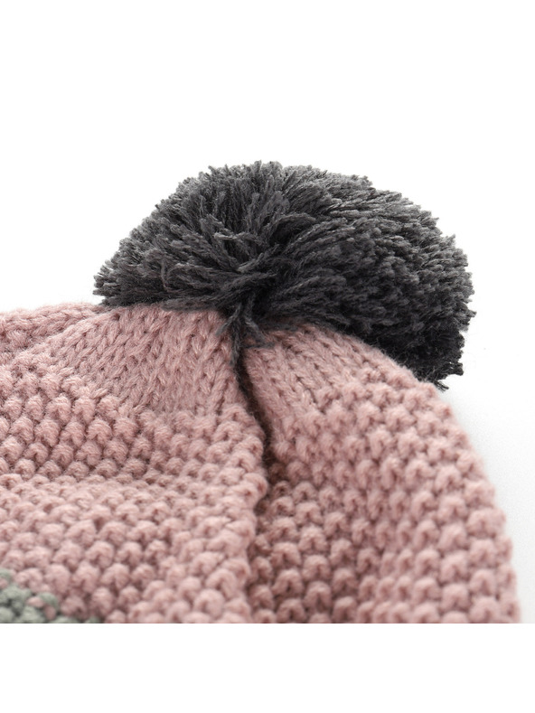 ALPINE PRO Zimska kapa s pompom ALPINE PRO DELORE shadow