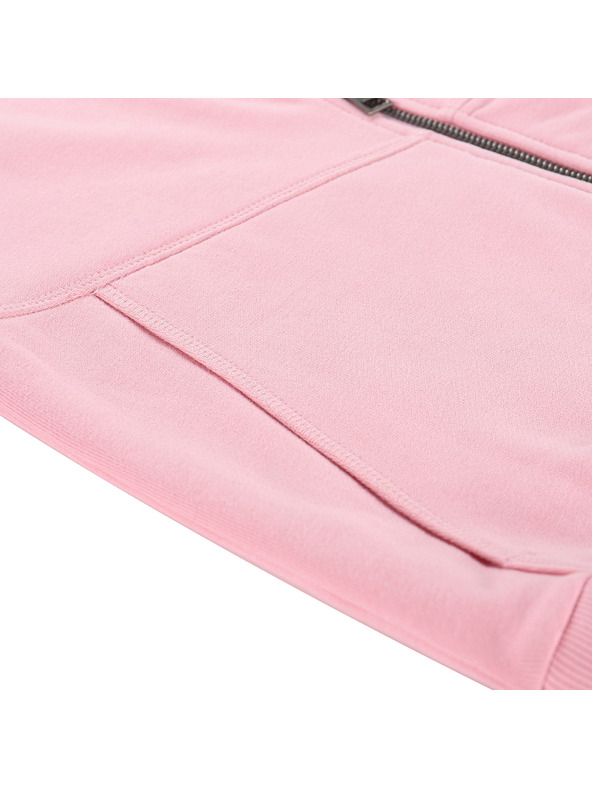 NAX Dječji pamučni hoodie nax NAX MOLDO romance rose