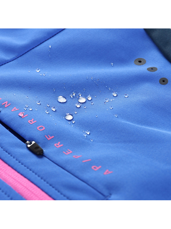 ALPINE PRO Ženska softshell jakna s DWR obradom ALPINE PRO UKEBA 2 dazzling blue