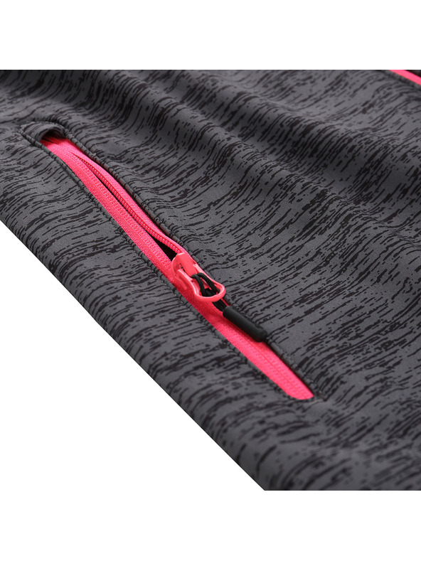 ALPINE PRO Ženska softshell jakna s dwr obradom ALPINE PRO HERASA dk.true gray
