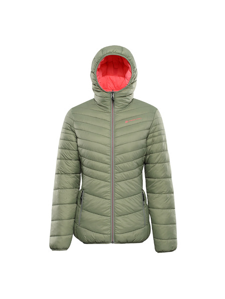 ALPINE PRO Ženska obostrana hi-therm jakna ALPINE PRO EROMA oil green
