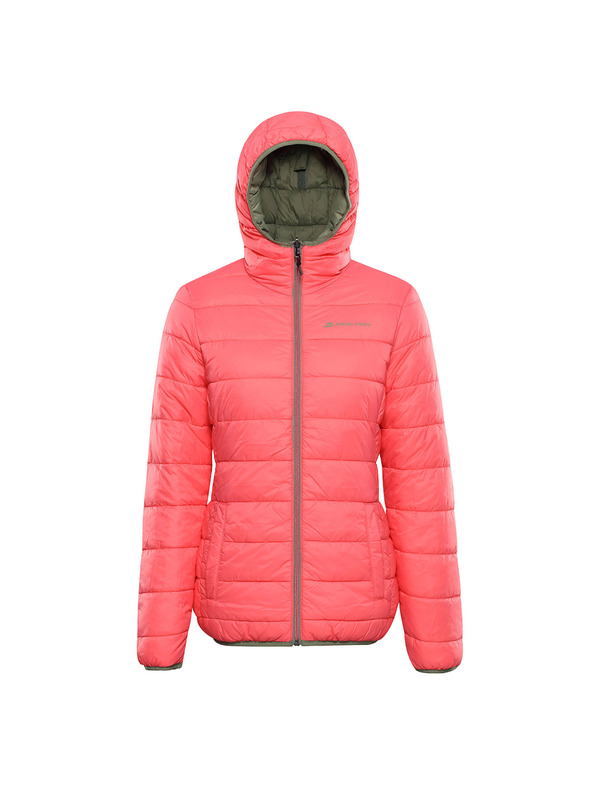 ALPINE PRO Ženska obostrana hi-therm jakna ALPINE PRO EROMA oil green