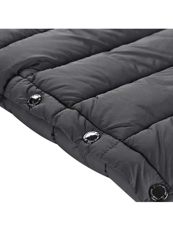 ALPINE PRO Ženski zimski ultralaki hi-therm kaput ALPINE PRO DEFRA dk.true gray