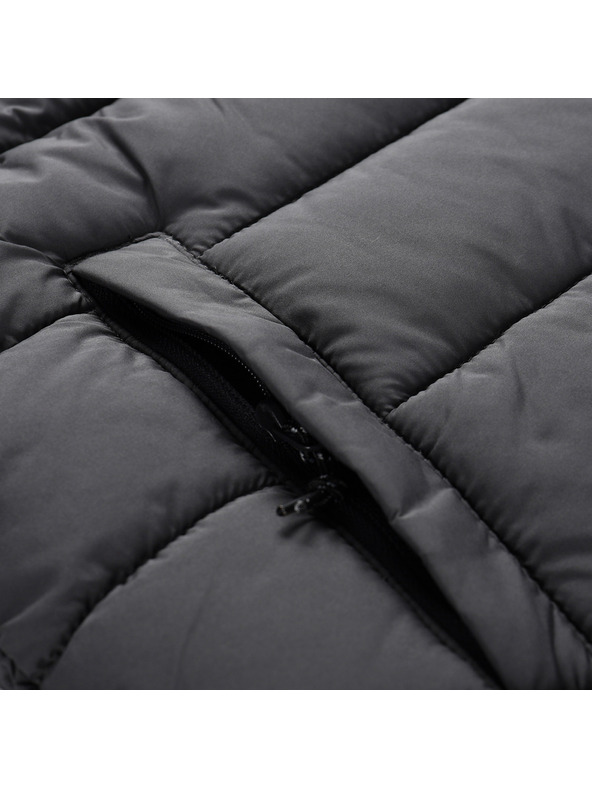 ALPINE PRO Ženski zimski ultralaki hi-therm kaput ALPINE PRO DEFRA dk.true gray