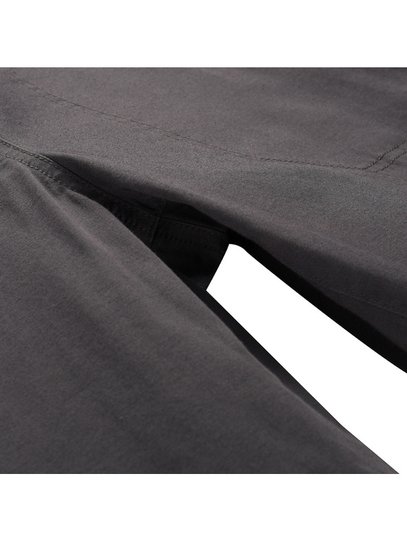 ALPINE PRO Ženske pamučne hlače ALPINE PRO ZAMENA dk.true gray