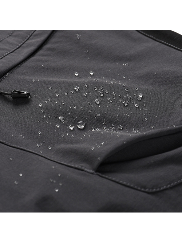 ALPINE PRO Ženske softshell hlače ALPINE PRO AKANA 2 dk.true gray