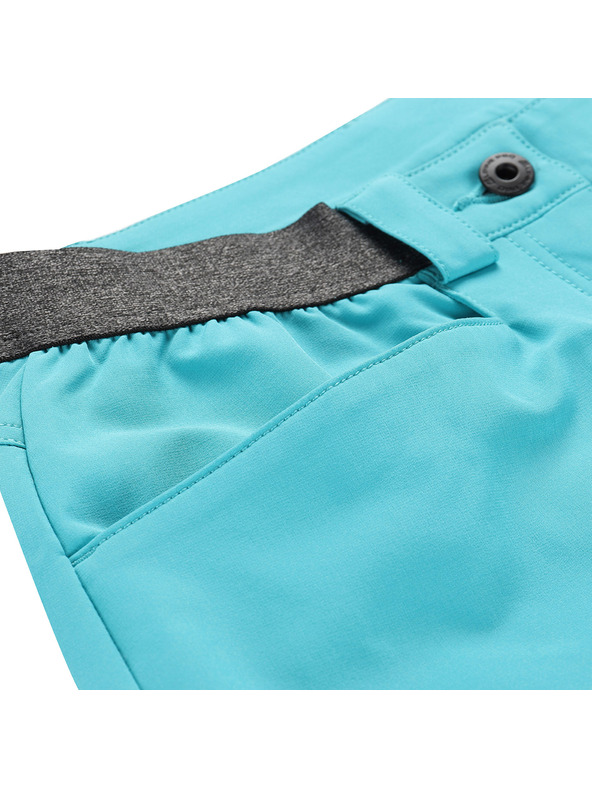 ALPINE PRO Ženske softshell capri hlače ALPINE PRO WEDERA 2 curacao