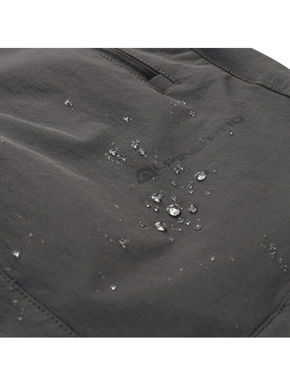 ALPINE PRO Ženske softshell hlače s DWR tretmanom ALPINE PRO HURFA 2 dk.true gray